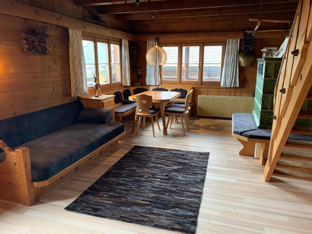 Ferienwohnungen Im Blockhaus Metzler Schwarzenberg im Bregenzerwald Bagian luar foto