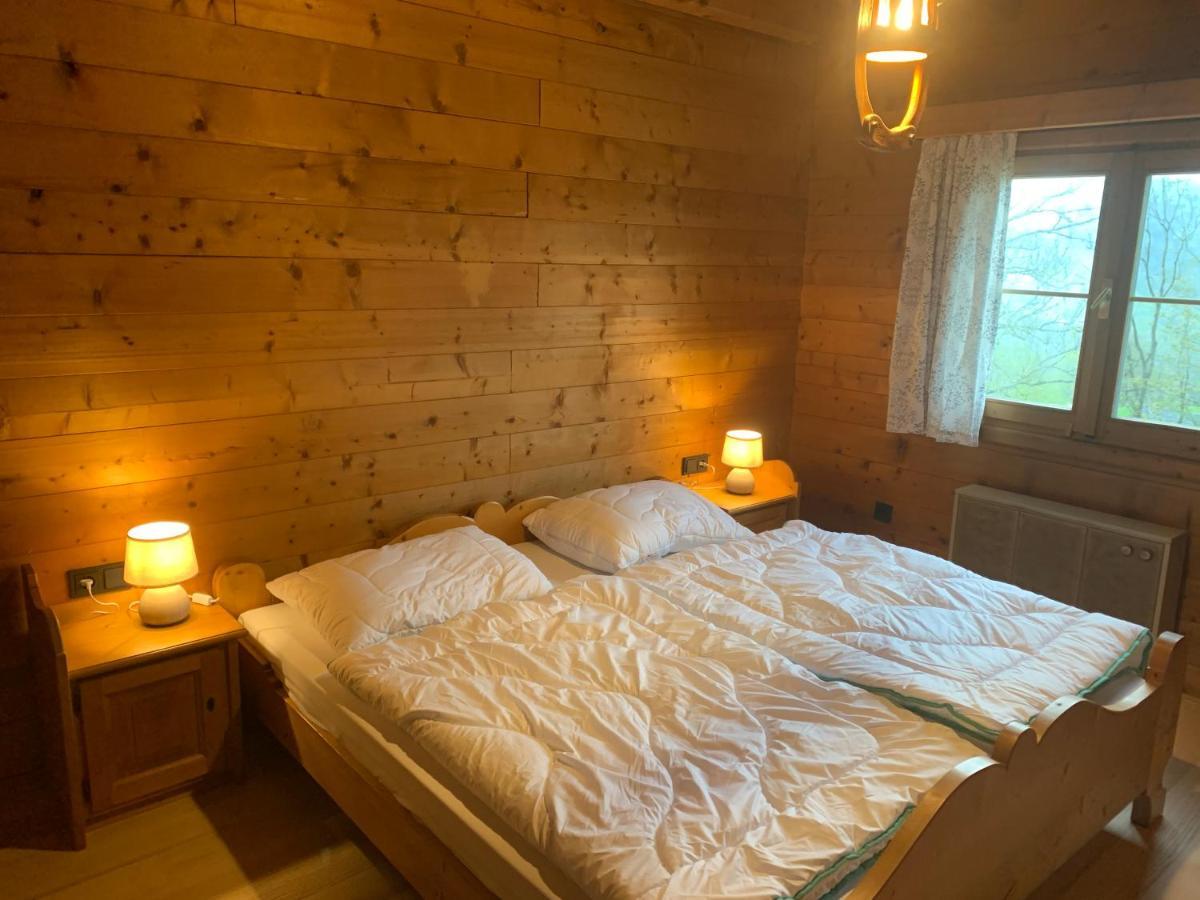 Ferienwohnungen Im Blockhaus Metzler Schwarzenberg im Bregenzerwald Bagian luar foto