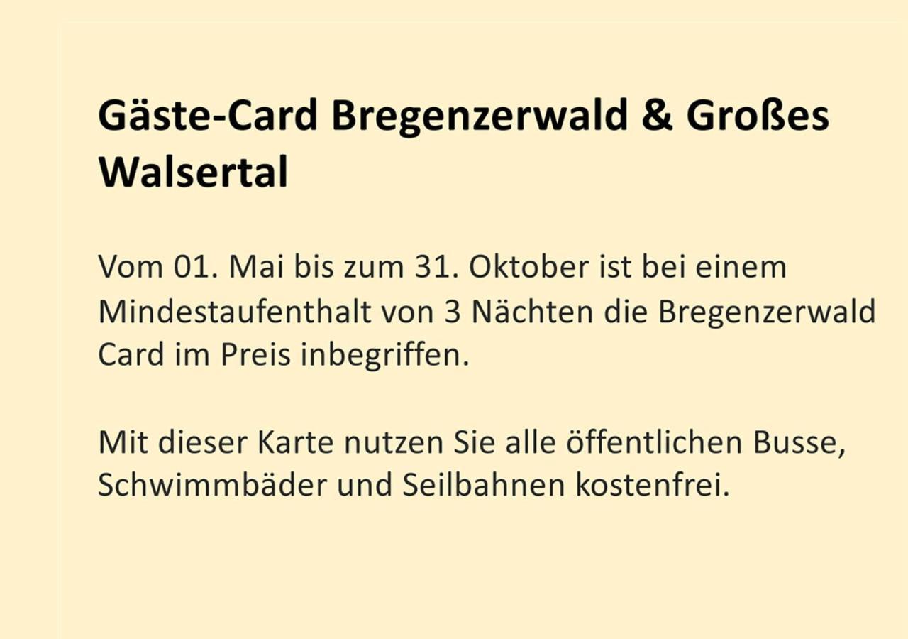 Ferienwohnungen Im Blockhaus Metzler Schwarzenberg im Bregenzerwald Bagian luar foto