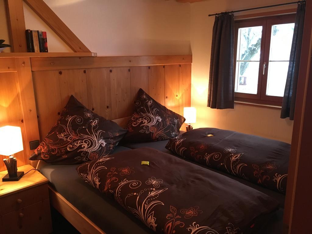 Ferienwohnungen Im Blockhaus Metzler Schwarzenberg im Bregenzerwald Bagian luar foto