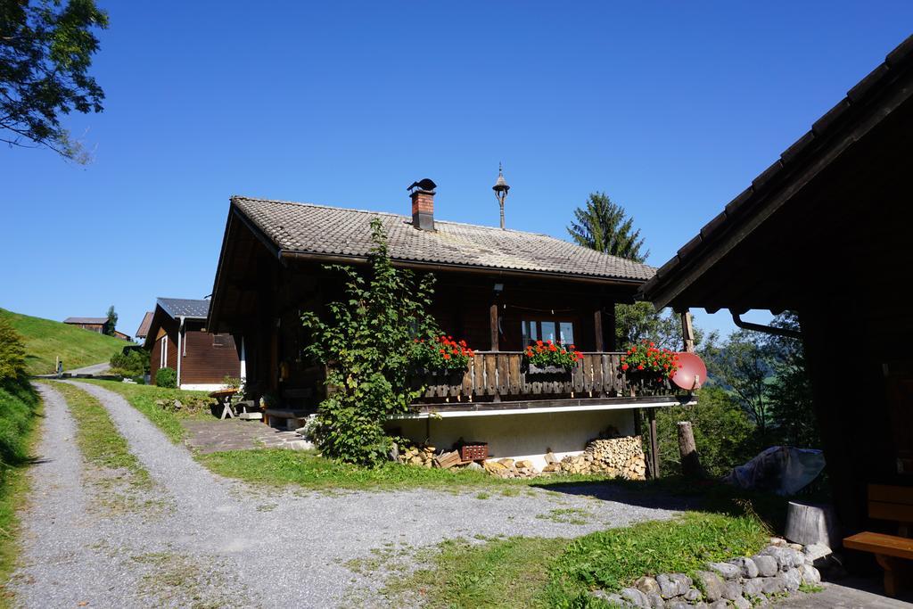 Ferienwohnungen Im Blockhaus Metzler Schwarzenberg im Bregenzerwald Bagian luar foto